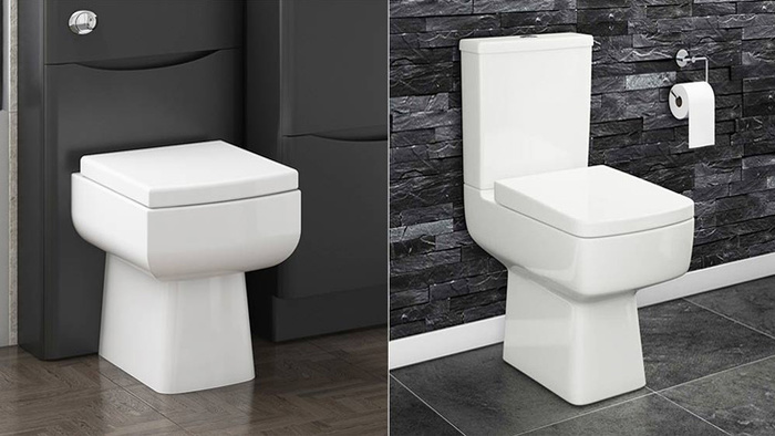 Квадратная крышка для унитаза